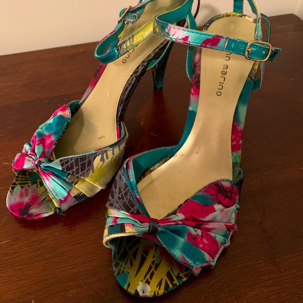 Floral 4” Heels